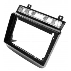 Marco frontal Volkswagen Touareg 2010 2015, para radio Andoir con pantalla de 9"