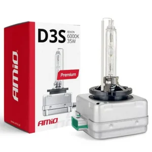 Bombilla Xenon D3S, 6000K, excelente luminosidad