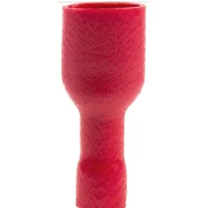 Terminal plano hembra rojo cable de 0,5 1,5mm²