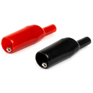 Pinza de cocodrilo aislado rojo/negro 5A 50mm
