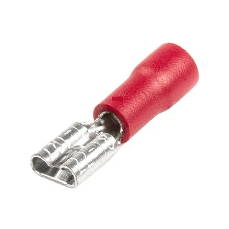 Terminal faston azul hembra de 5,6mm para cable de 0,5 1,5mm², 10A corriente máxima