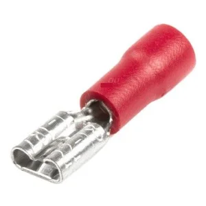 Terminal faston azul hembra de 5,6mm para cable de 0,5 1,5mm², 10A corriente máxima