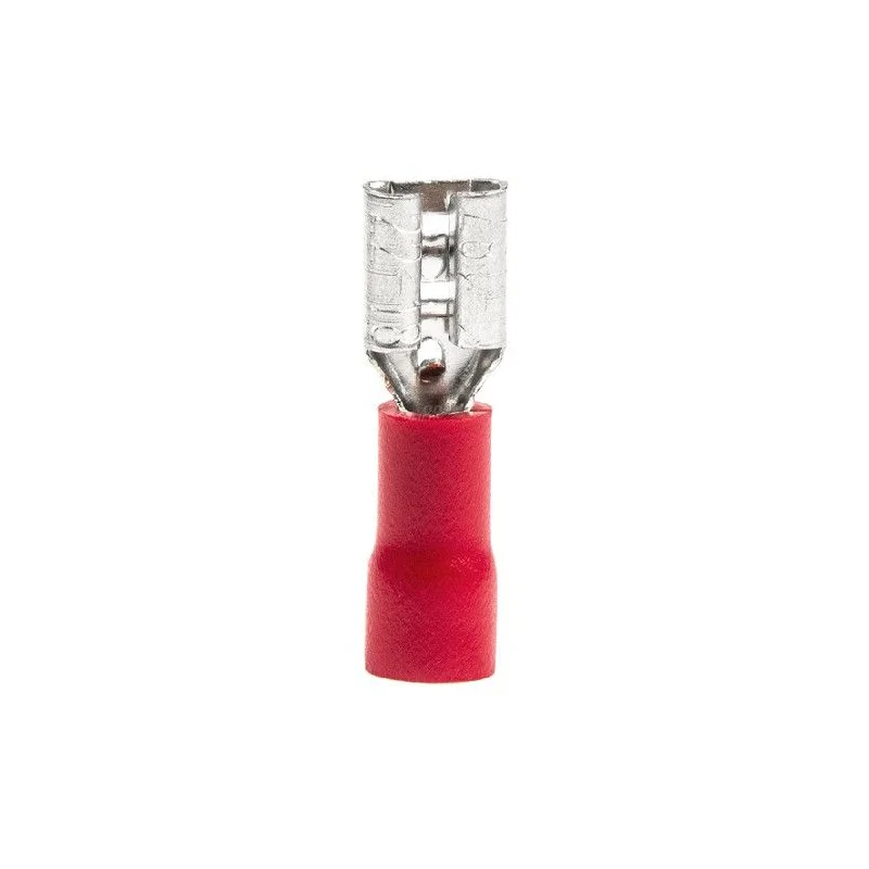 Terminal faston azul hembra de 5,6mm para cable de 0,5 1,5mm², 10A