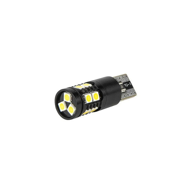 Bombilla blanco LED W5W T10 tecnología CANBUS 12V/24V