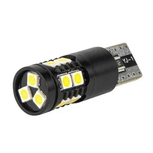Bombilla blanco LED W5W T10 tecnología CANBUS 12V/24V