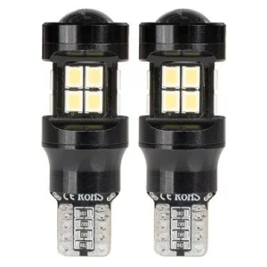 Bombillas LED tipo T15, CANBUS 12V/24V color blanco de 5500K