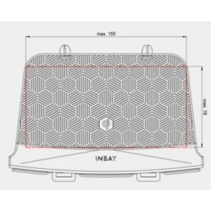 Medidas base NBAY para Mazda 6 año 2018 2022.