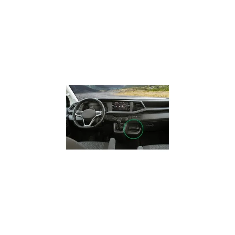 Ubicación para base inalámbrica INBAY compatible con VW T6.1