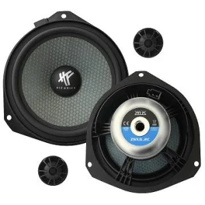 Hifonics ZSX6.2C altavoces coaxiales de 6,5" compatibles con Opel, Fiat, Ford, Citroen, Dacia, Iveco, Nissan, Peugeot