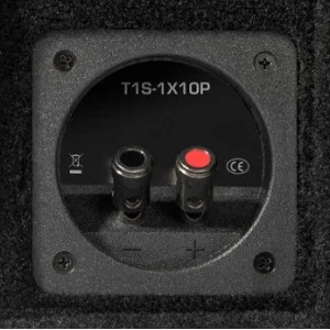 RockFord Fosgate T1S 1X10P Subwoofer 25cm plano con ventilación