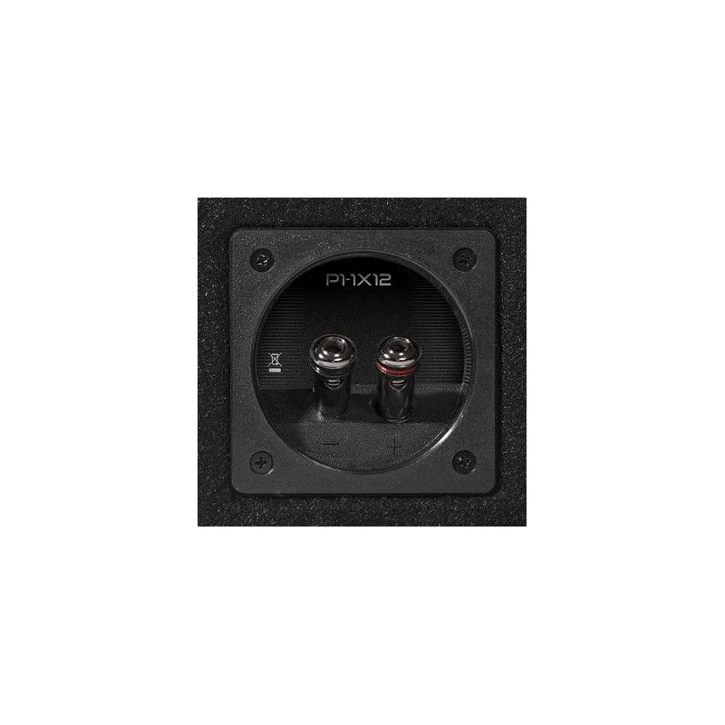 RockFord Fosgate P1 1X12 caja ventilada con subwoofer de 30cm