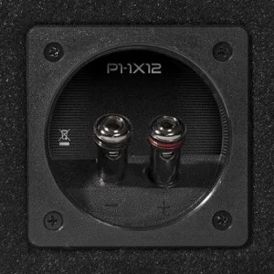 RockFord Fosgate P1 1X12 caja ventilada con subwoofer de 30cm