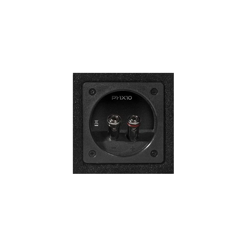 Rockford Fosgate P1 1X10 cajón ventilado con subwoofer de 25cm