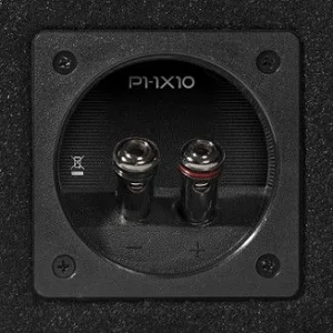 Rockford Fosgate P1 1X10 cajón ventilado con subwoofer de 25cm