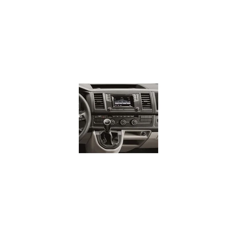 Marco para pantalla de 9" Volkswagen Transporter, Caravelle T6 7HC, 2015 2019 en Marco auto radio 9" de 60133908 Marco ada