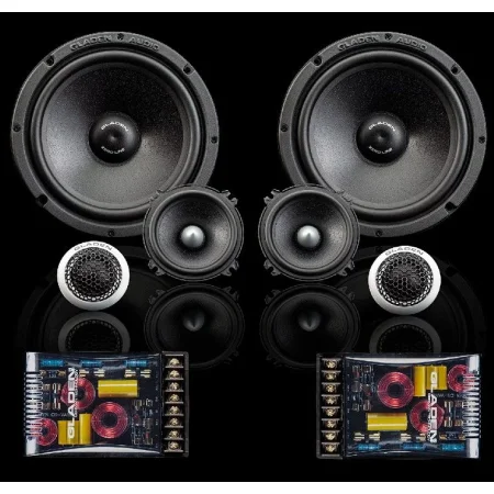 Altavoces Gladen Audio ZERO165.3, 6,5", vías separadas