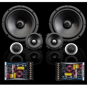 Altavoces Gladen Audio ZERO165.3, 6,5", vías separadas
