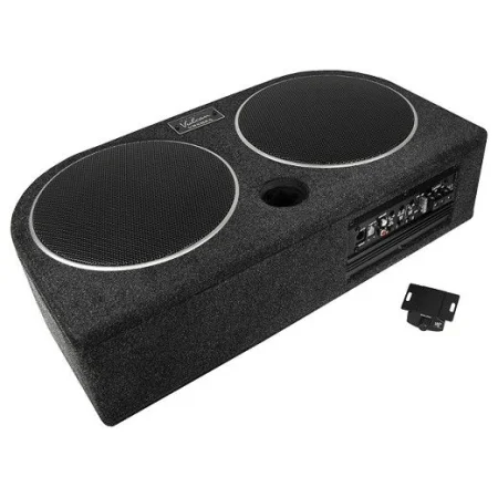 Hifonics VRX82A, subwoofer amplificado 20cm, con control remoto de nivel de graves