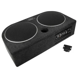 Hifonics VRX82A, subwoofer amplificado 20cm, con control remoto de nivel de graves