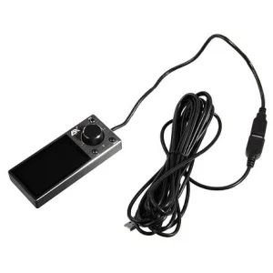 ESX Audio RC QE control remoto, con cable de 5m, pantalla LCD y perilla, para amplificadores DSP