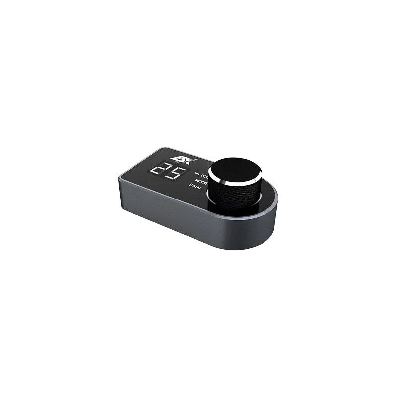 ESX Audio RC QE, control remoto con pantalla y perilla, para amplificadores DSP