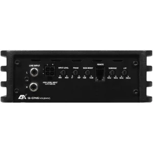 ESX Audio Q ONEv3(24V), amplificador mono canal, digital, tamaño reducido, clase D