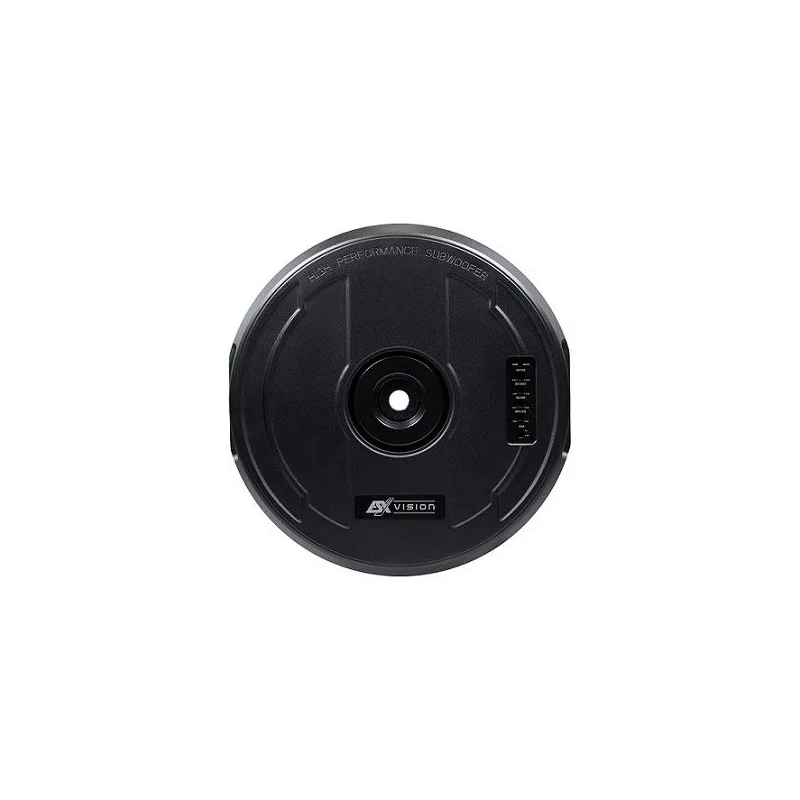ESX Audio V1100AV2, subwoofer autoamplificado, 28cm, para hueco rueda de repuesto