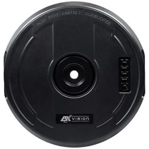 ESX Audio V1100AV2, subwoofer autoamplificado, 28cm, para hueco rueda de repuesto