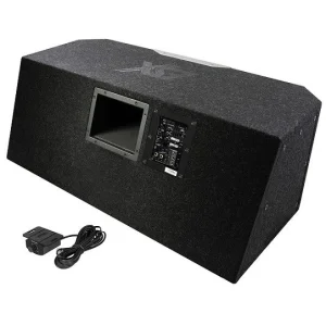 ESX Audio DBX208BPA, caja doble activa con subwoofer, Potencia RMS 400W, 8", sistema bandpass, sin tapa