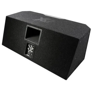ESX Audio DBX208BPQ, caja con subwoofer doble, potencia RMS 400W, 8", sistema bandpass, sin tapa