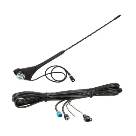 Antena de techo universal AM/FM phanton con cable prolongador Fakra de 5,6m