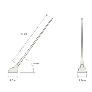 Antena de techo Calearo para Ford, medidas