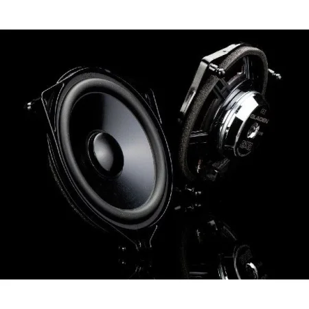 Altavoces Gladen Audio ONE100MB R SQ de 10 cm para Mercedes clase C