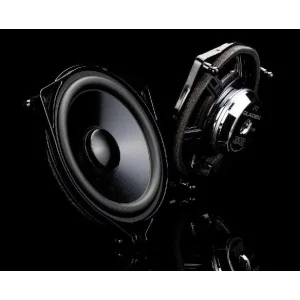 Altavoces Gladen Audio ONE100MB R SQ de 10 cm para Mercedes clase C