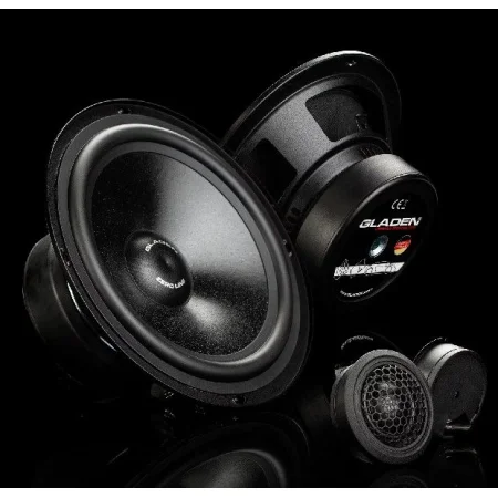 Altavoces Gladen Audio ZERO 165AC, 6,5", 2 vías separadas