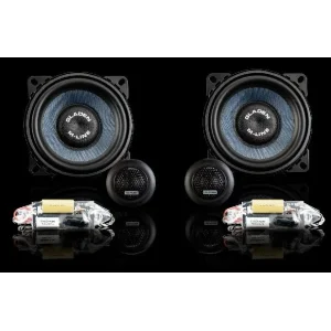 Gladen Audio M 100G2 juego de altavoces de 4", con 2 vías separadas