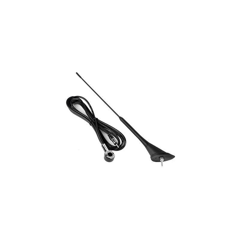 Antena recepción AM/FM universal sin amplificador, trasera