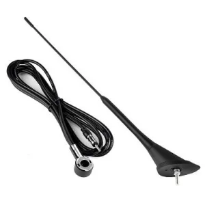 Antena recepción AM/FM universal sin amplificador, trasera