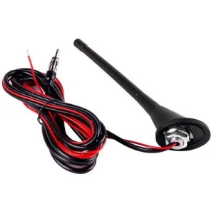 Antena recepción AM/FM universal con amplificador, trasera