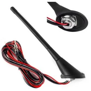 Antena de techo trasera, 18cm, universal con amplificador