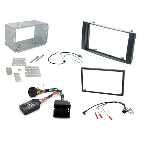 Marco radio VW Touareg 2003 2010 con kit de instalacion