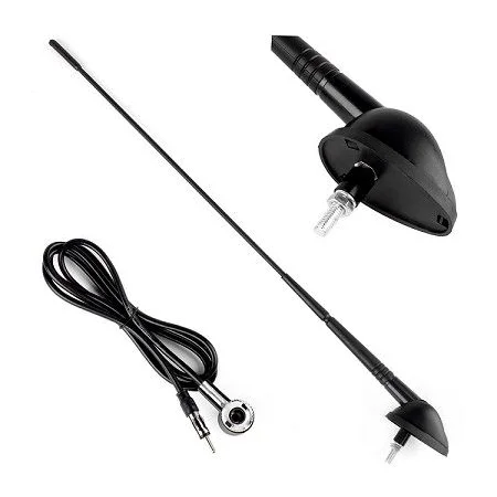 Antena recepción AM/FM universal sin amplificador, trasera