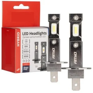 Juego de bombillas LED H1, 6000K, potencia 60W