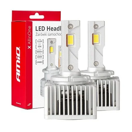 Bombillas LED, D3S de cruce, color blanco 6000K, con tecnología CANBUS