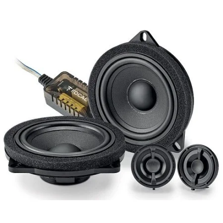 Focal ISBMW100V2 altavoces 4", vías separadas para BMW y Mini.