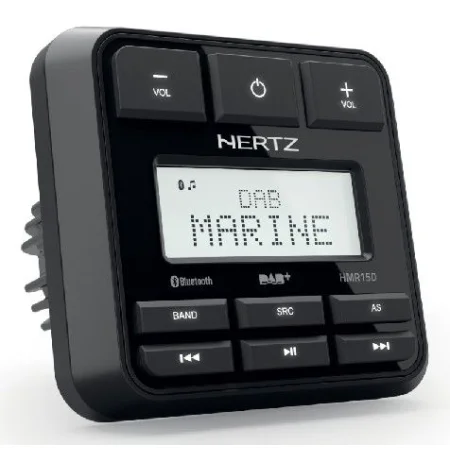 Radio marino Hertz HMR 15D, con pantalla de 2,8"