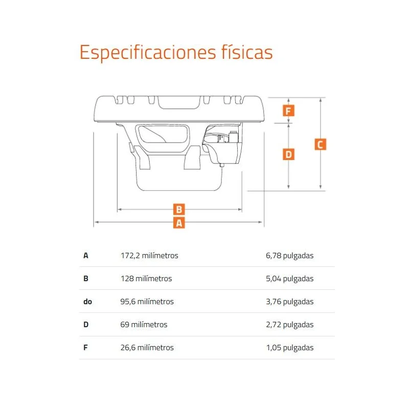 Altavoces marinos Hertz HMX 6.5 LD TW/TC, 6.5", con Led, medidas