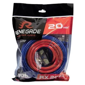 Renegade RX20KIT, kit instalación amplificador 20mm² x 5m