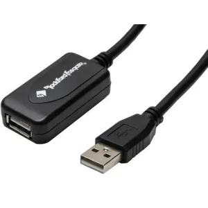 Rockford Fosgate PMX USBEXT, cable extensión marino, 10M, para USB