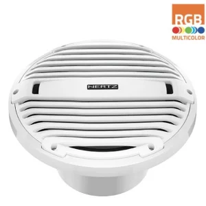 Subwoofer marino Hertz HMS 10 B4 LD W/C de 10", color blanco